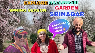Srinagar BADAMWARI Garden | Tourists Attractions in Kashmir | How to Reach BADAMWARI Park