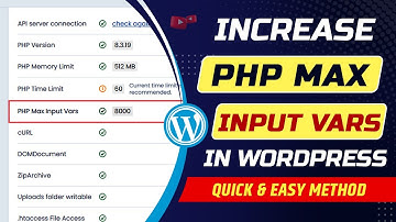 How to increase php max input vars in WordPress website | Increase PHP Max Input Vars in cPanel