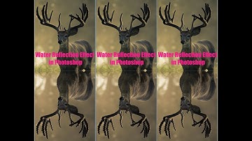 Photoshop CC Tutorial | How to Create Water Reflection Effect in Photoshop