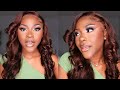 CHOCOLATE BROWN WIG INSTALL Ft. Tinashe Hair | Stephanie Moka