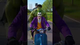 "Hulk 🟢 Joker 🤡 Batman 🦇 Delhi Mein Triple Seat! 🚨