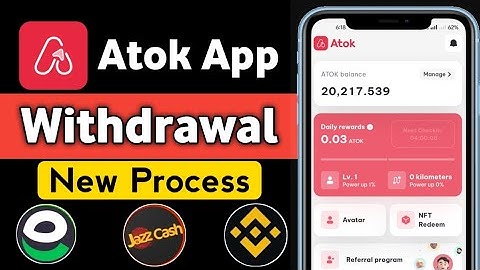 How to Withdraw from ATOK App || ATOK App say Withdraw kaise kare || atok app withdrawal || atok