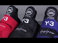 Y3 suberou sneakers  in focus