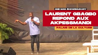 LAURENT GBAGBO S'EXPRIME SUR SON ACCOLADE AVEC SIMONE GBAGBO - ONE MAN SHOW BOUKARY