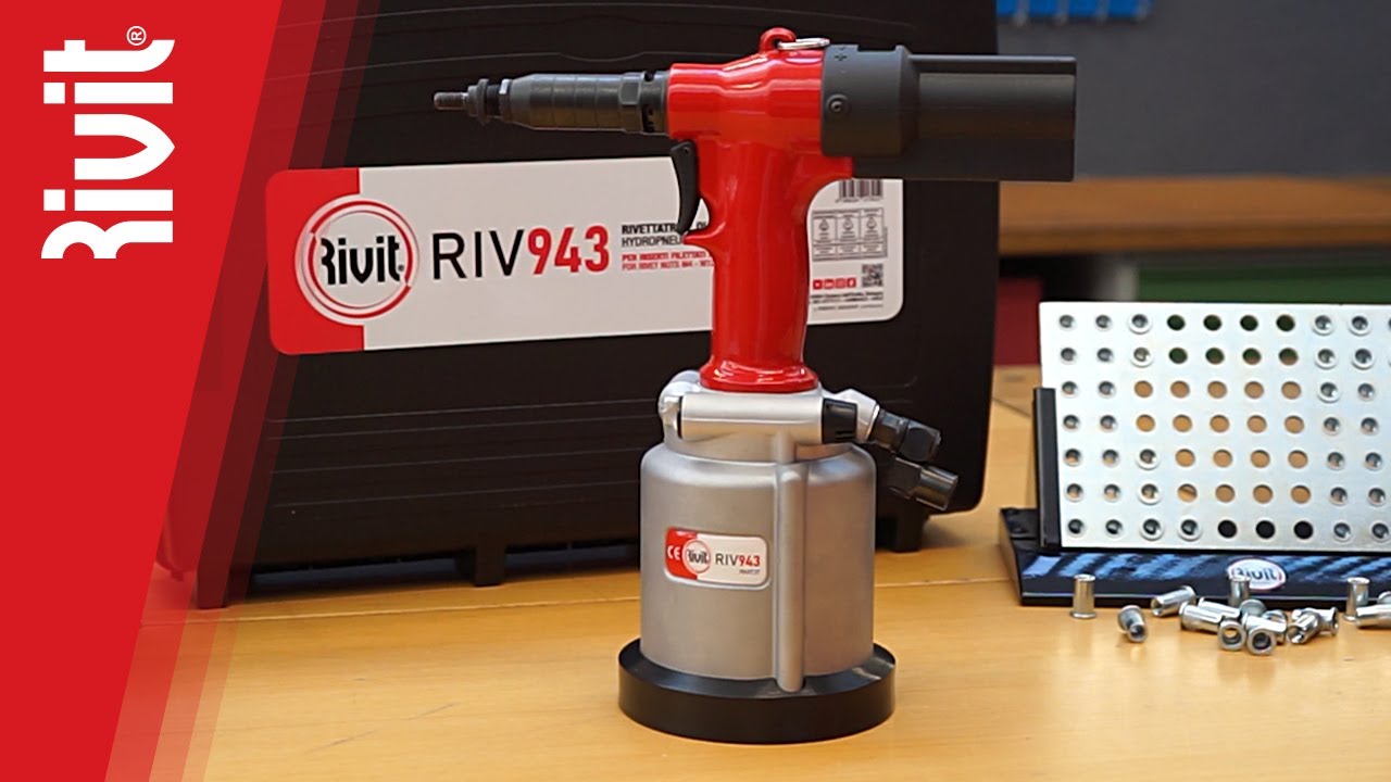 rivettatrice professionale per inserti filettati sacto mod. nx65