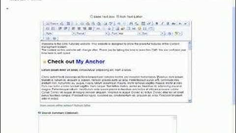 DNN Training Tutorials - HTML Editor Tips for DotNetNuke