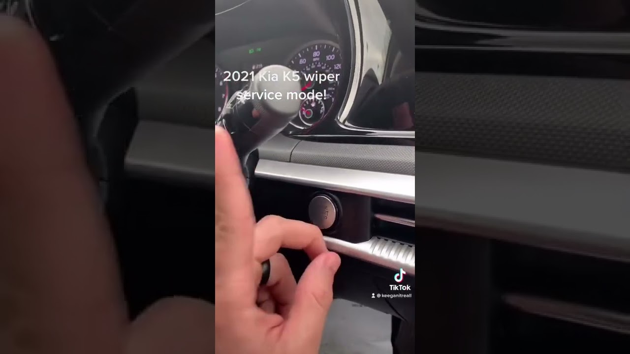 Kia K5 Wiper Service Mode! KeeganItReal YouTube