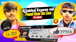 SORRY GUYS I AM USING RED NUMBER AJJUBHAI AND FRIEND EXPOSED ME  😱🔥 ON LIVE STREAM  - FREE FIRE