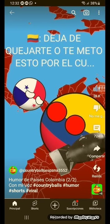 Colombia se para porque le llaman columbia Parte 2 - YouTube