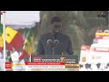 Le discours du Pr Diomaye …. " le PR Macron a proposé de..."