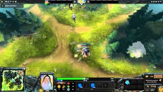 Dota 2 KOTL in jungle 1 lvl (radiant)