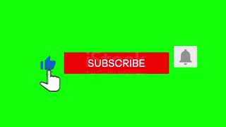 No copyright , Subscribe botton green screen । Subscribe Bell icon । green screen subscribe botton