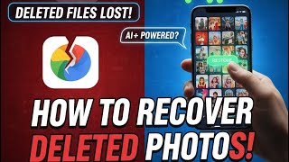 How To Recover Deleted Photos In Google Photos | Recovery Delete Files | IPhone vs Android | AI+ 🚏
