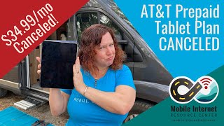 AT&T Prepaid $34.99/mo Tablet/iPad Plan Canceled - Terminations Happening