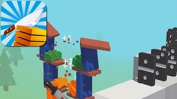 Slice It All All Level Gameplay Level 91~95 (Android ,iOS)