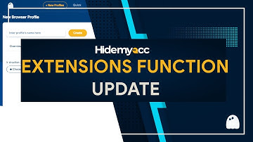 Extensions Update: How to install bulk Extensions in one minute in Antidetect Browser Hidemyacc