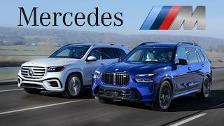 2024 BMW X7 vs Mercedes GLS Review - $150,000 Luxury SUV Battle