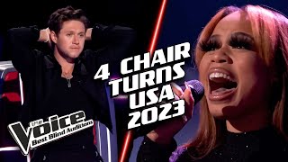 Every FOUR-CHAIR TURN on The Voice USA Season 24