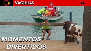 MOMENTOS DIVERTIDOS CON VACAS BRAVAS DEL AÑO 2018