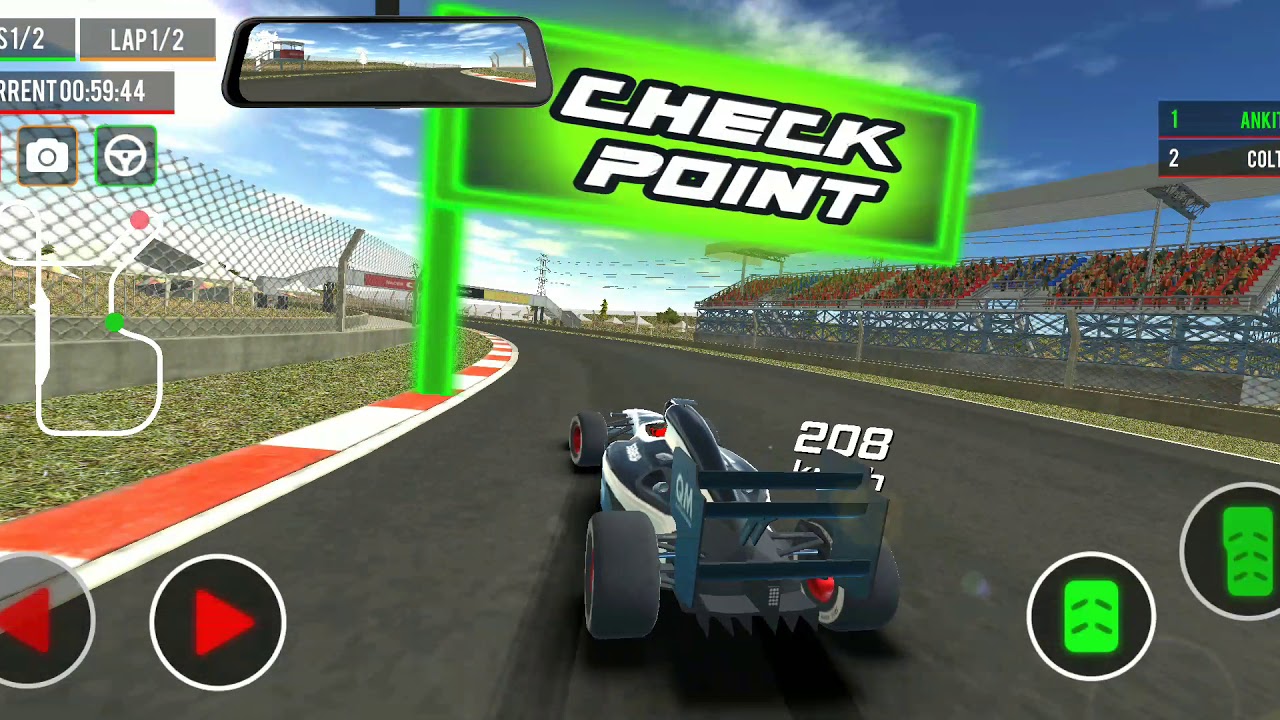 typing race car game