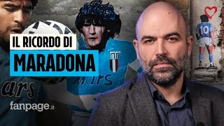Roberto Saviano racconta Diego Maradona. E la 'vera' tomba di D10S ai Quartieri Spagnoli