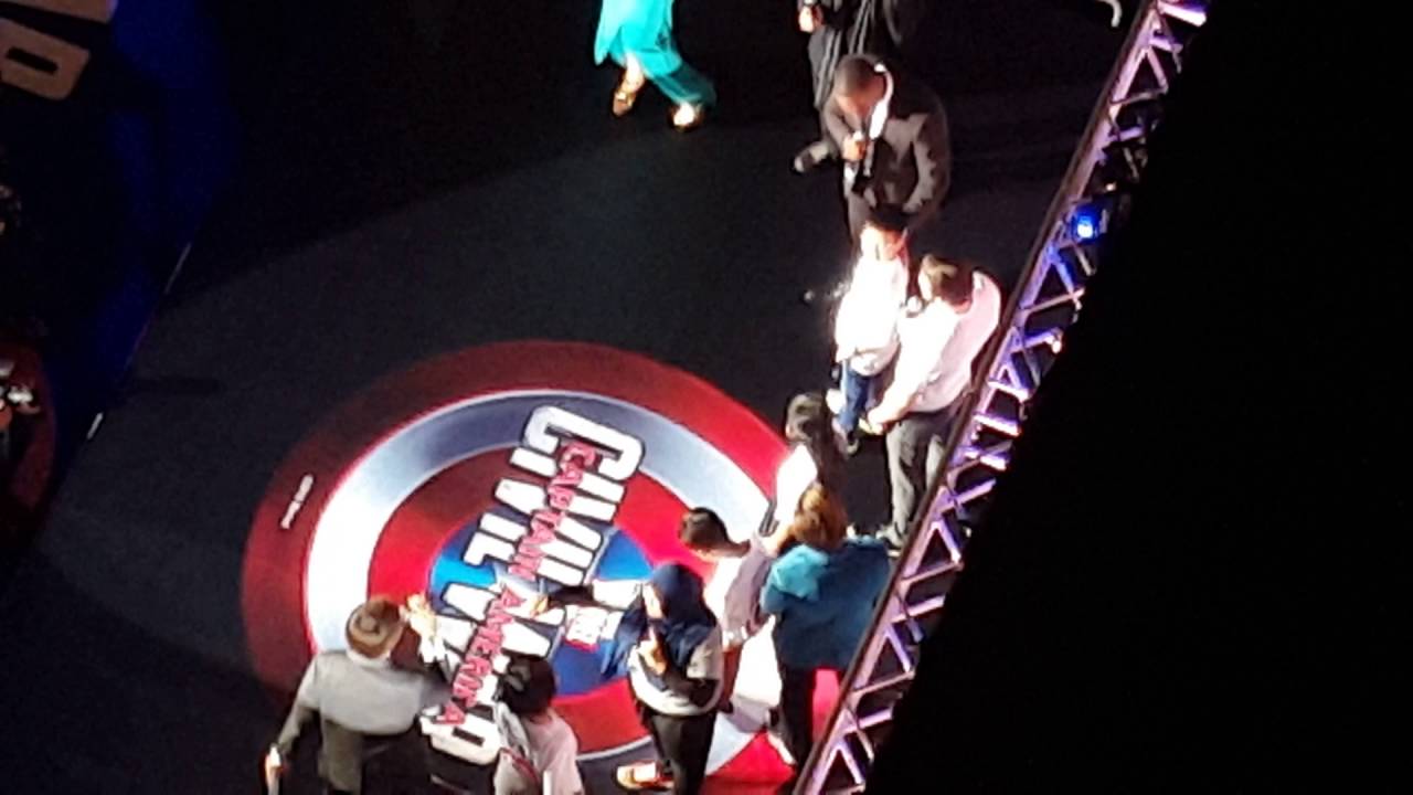 TeamCap in Singapore (Marina Bay Sands) - Chris Evans, Sebastian Stan, Anthony Mackie, Joe Russo