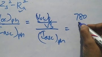 Module 4 solved problem on emf method of alternator