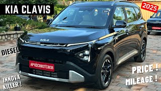 2025 Kia Carens Clavis 7seater Premium Suv  New Features Interiors  Kia Clavis 2025  Clavis Mpv