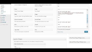 WordPress Tutorial - Ad Squares In WordPress Sidebar