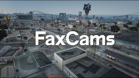 FaxCams - A Functional FiveM Camera Resource