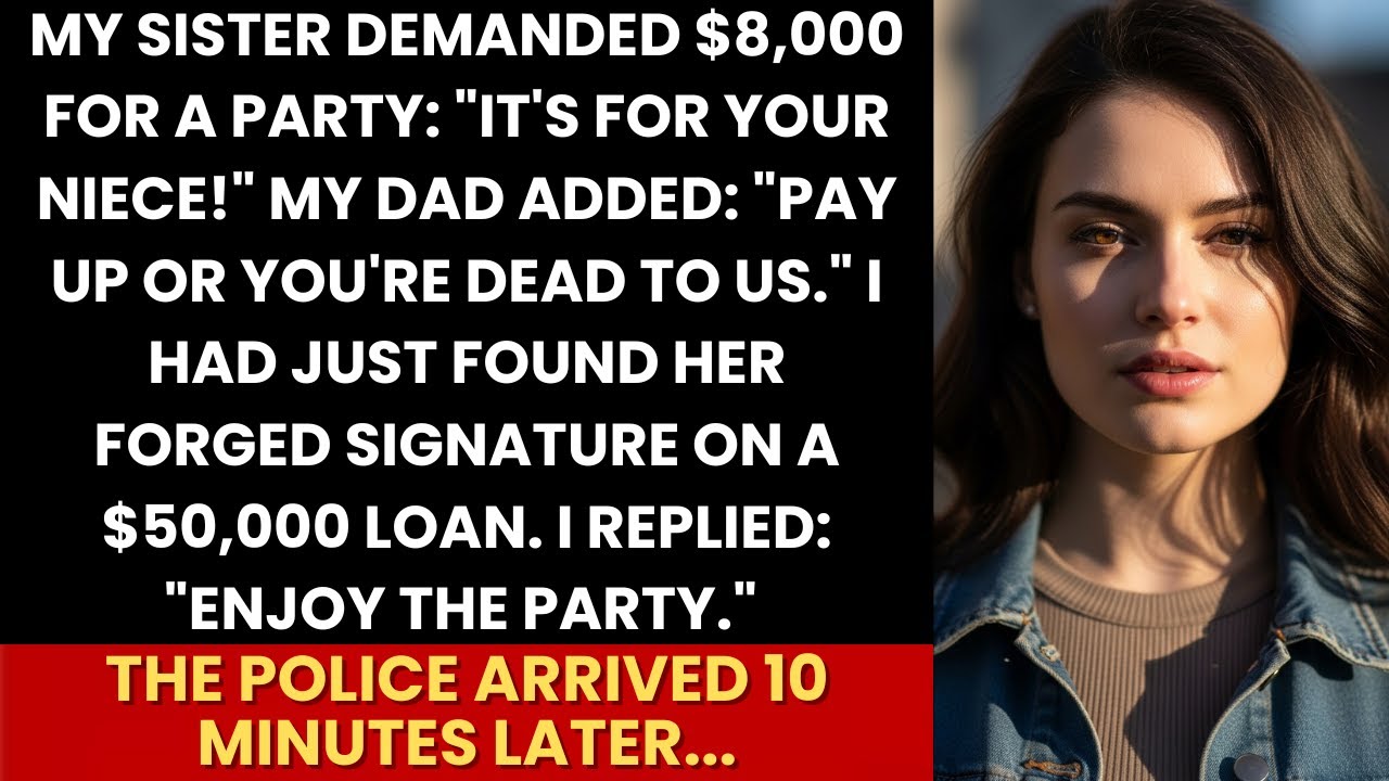 “Pay Up Or You’re Dead To Us,” Dad Said — Minutes Later, My Sister’s $50,000 Fraud Was Exposed