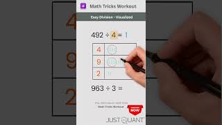 Math Tricks - Division Tricks - Easy Math Tricks - Fun Math Tricks - Visual Math #mathstricks Update