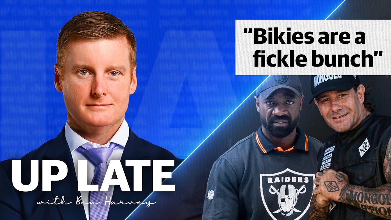 “Not forever cos they were both Finks before they were Mongols ” Up Late with Ben Harvey