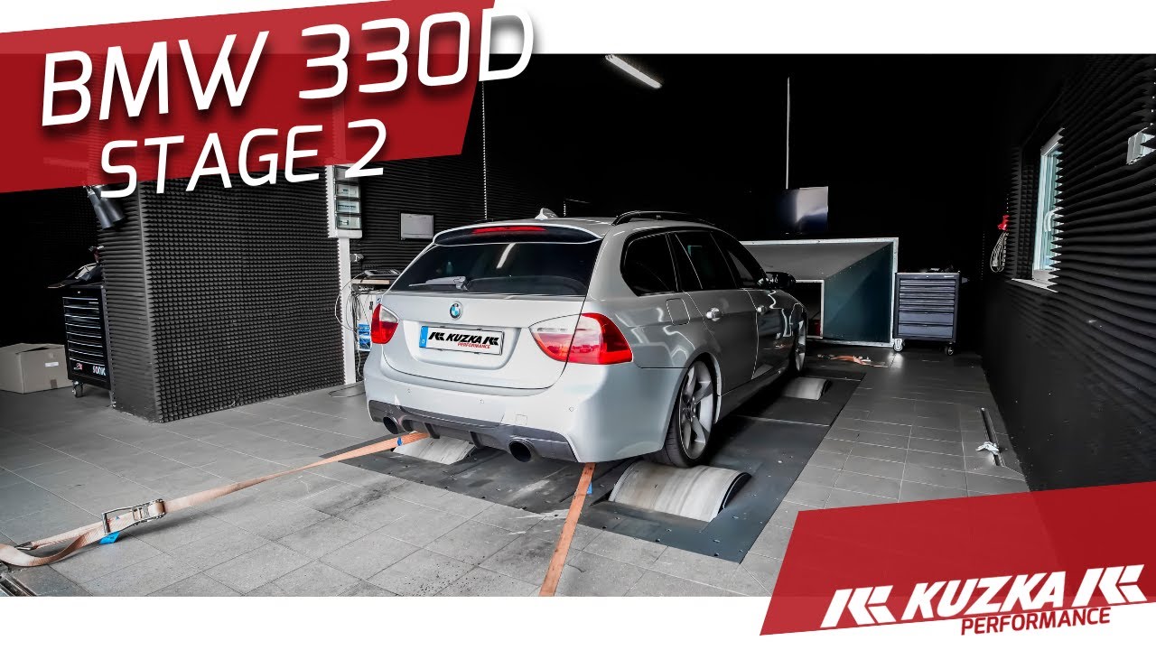 BMW 330D mit Upgradelader auf Stage 2 optimiert