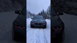 BMW Elite Model Roars in snow #bmw #audi #buggati #lamborghini #shorts ,