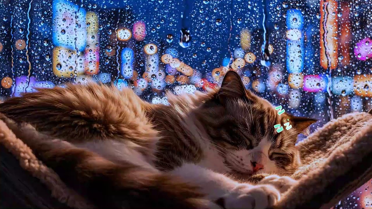 Music to Calm Your Cat 🐱 Relaxing Cat Sleep Piano Live 24/7