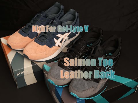 Kith And Ronnie Fieg for Asics GLV Salmon and Leatherback