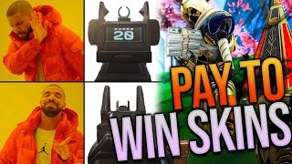 'PAY TO WIN' Weapons Skins - Apex Legends