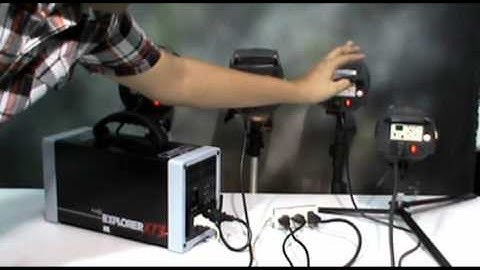 Tronix Explorer XT3 with 2 Elinchrom BXRI 500 and 2 Elinchrom Dlite 4