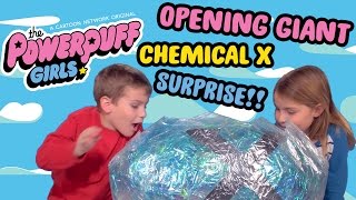 GIANT SURPRISE CHEMICAL X! |  UNBOXING Powerpuff Girls Toys | Cartoon Network