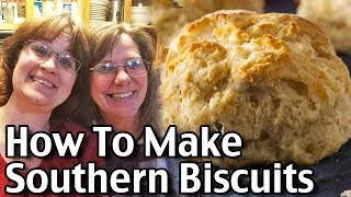 How to make Southern Biscuits Video / living on a dime recipes