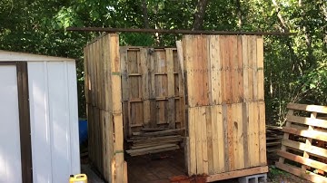 My pallet shed part 3