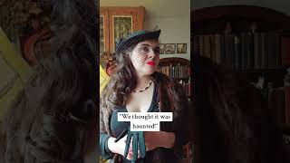 Morticia Addams gets it #hauntedhouse #vintagefashion #morticia #oldhouse #vintage