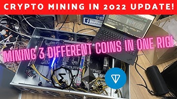 Crypto Mining 2022 EVGA RTX 3080 ZOTAC RTX 3090 Mining 3 Different Coins in One Rig!