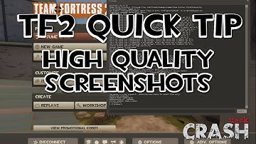 TF2 Mapping Quick Tip - How to Take High Quality Screenshots of your Map