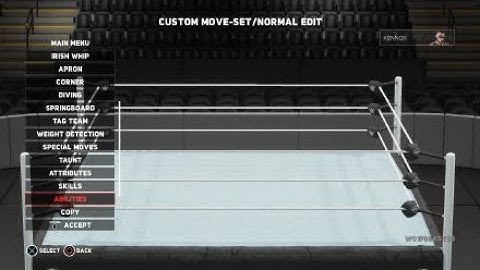 WWE 2K18 Konnor Updated Moveset