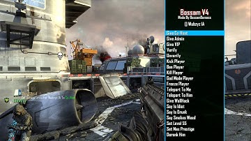 COD: Blackops 2 Mod Menu Private Match Fun TU18 (Bossam V4)