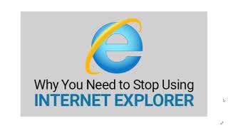 Microsoft Warning Stop Using Internet Explorer web browser screenshot 2