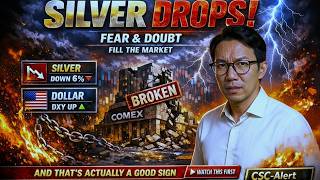 Silver Price Drops — Fear \u0026 Doubt Fill the Market (And That's a Good Sign)
