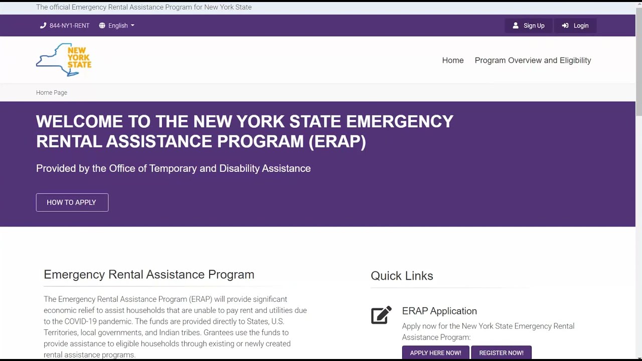 Uploading Documents To The NYS ERAP Application YouTube